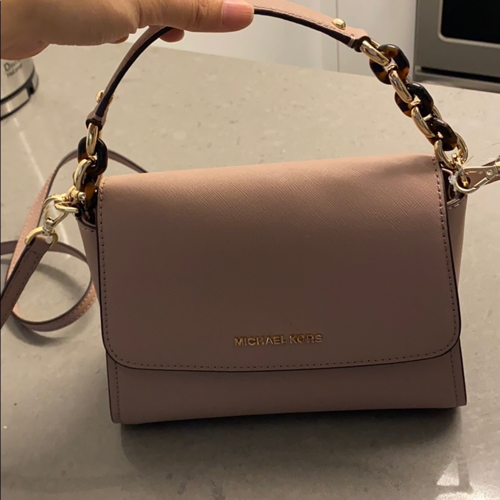 Michael Kor dark pink/blush purse